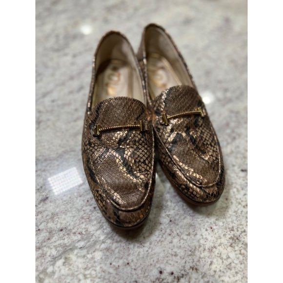 Sam Edelman Lior Rose Gold Loafers -‎ Size 6 - Picture 2 of 7